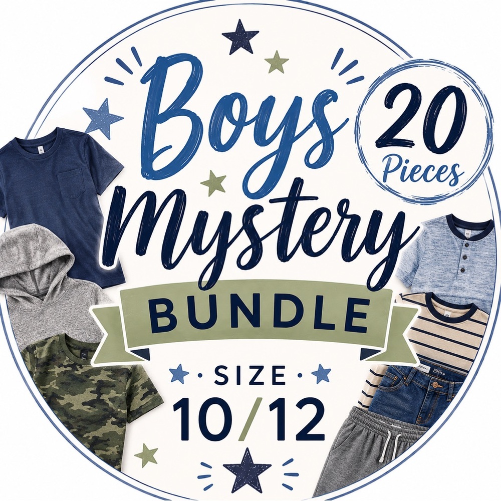 🩵 BOYS SIZE 10/12 MYSTERY BUNDLE 🩵